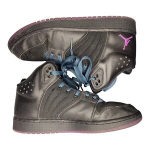 Nike Air Jordan 1 Flight 4 Basketball Shoes Youth 8.5Y Multi Lace Up 828245-054